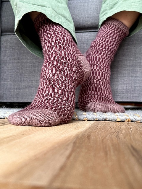 Stripe Tease Socks