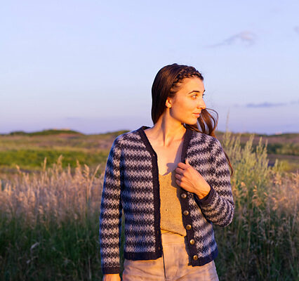 Magic Carpetigan knitted Cardigan