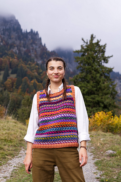 Steek Exposure Therapy knitted Vest