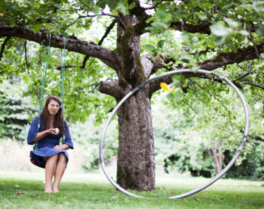 Me, Cyr wheel and a sour apple