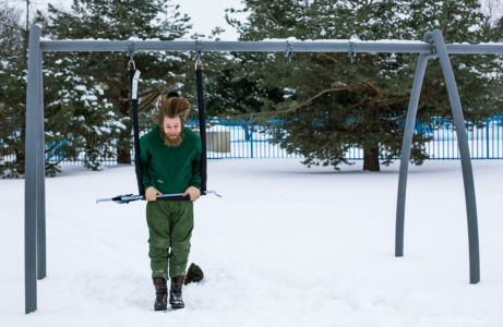 Trying to make the trapeze go